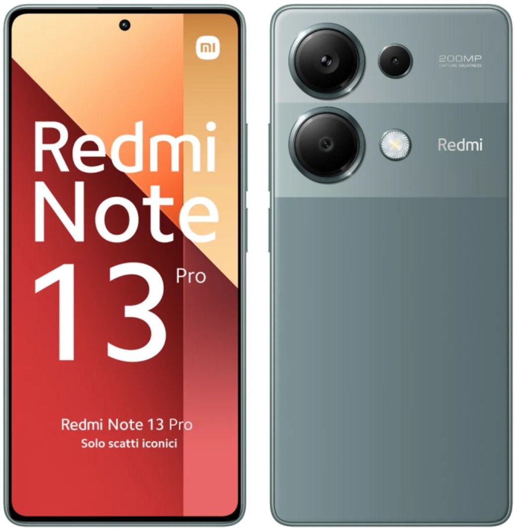 Смартфон Xiaomi - Redmi Note 13 Pro, 6.67'', 8GB/256GB, Forest Green ...