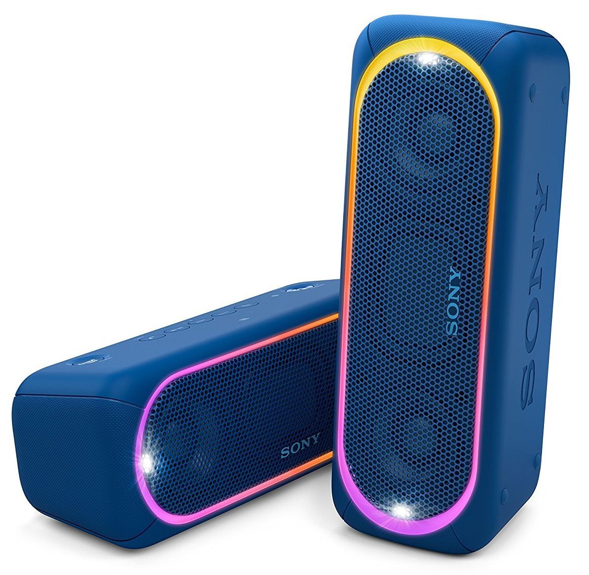 Мини колонка Sony SRS-XB30 - синя | Ozone.bg
