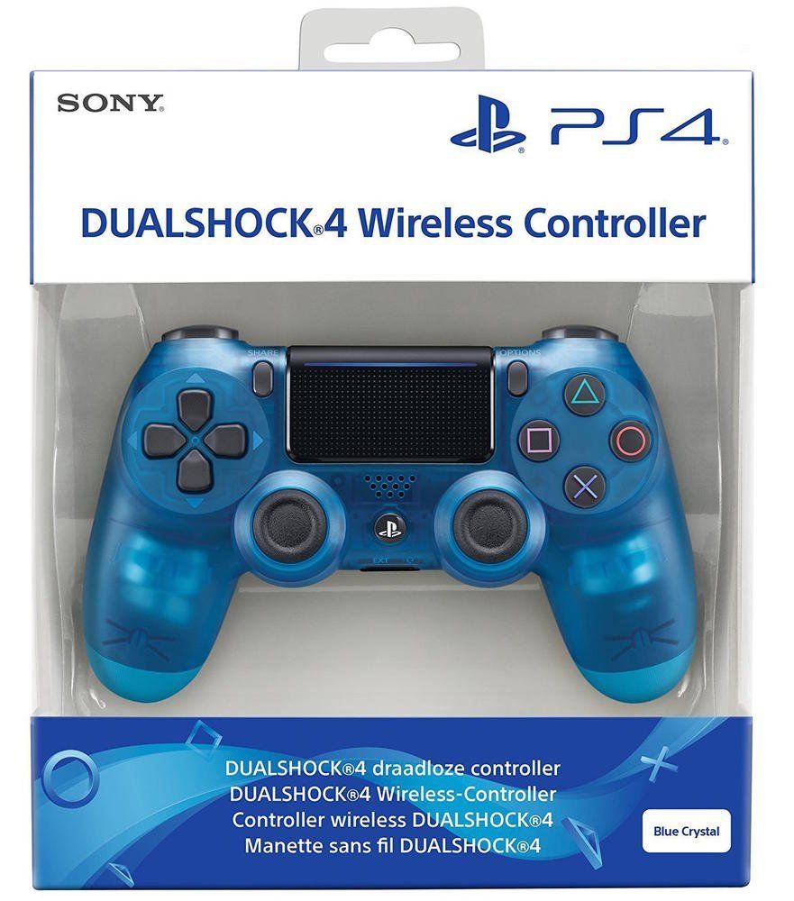 Контролер - DualShock 4 - Blue Translucent, v2 | Ozone.bg