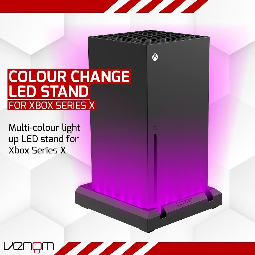 Стойка за конзола Venom Multi-Colour LED Stand (Xbox Series X) | Ozone.bg
