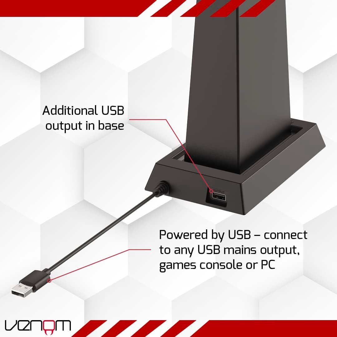 Стойка за слушалки Venom - Colour Change LED Headset Stand | Ozone.bg