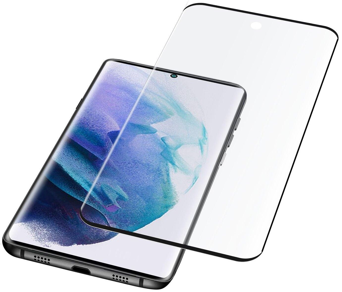 Стъклен протектор Cellularline - за Samsung Galaxy S22 Ultra | Ozone.bg