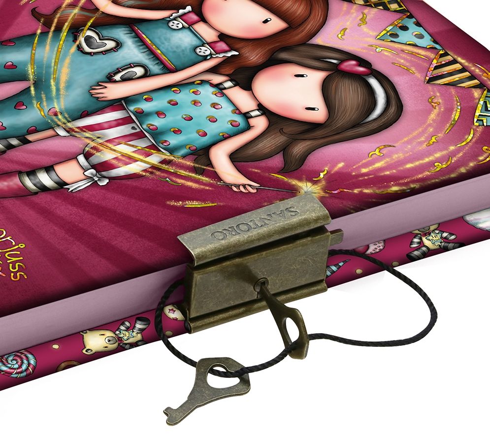 Таен дневник с ключ Santoro Gorjuss Fireworks Ozone.bg