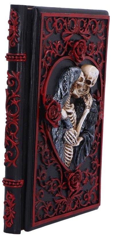 Nemesis Now The Lovers Skeleton Figurine, Gold, 20.5 cm