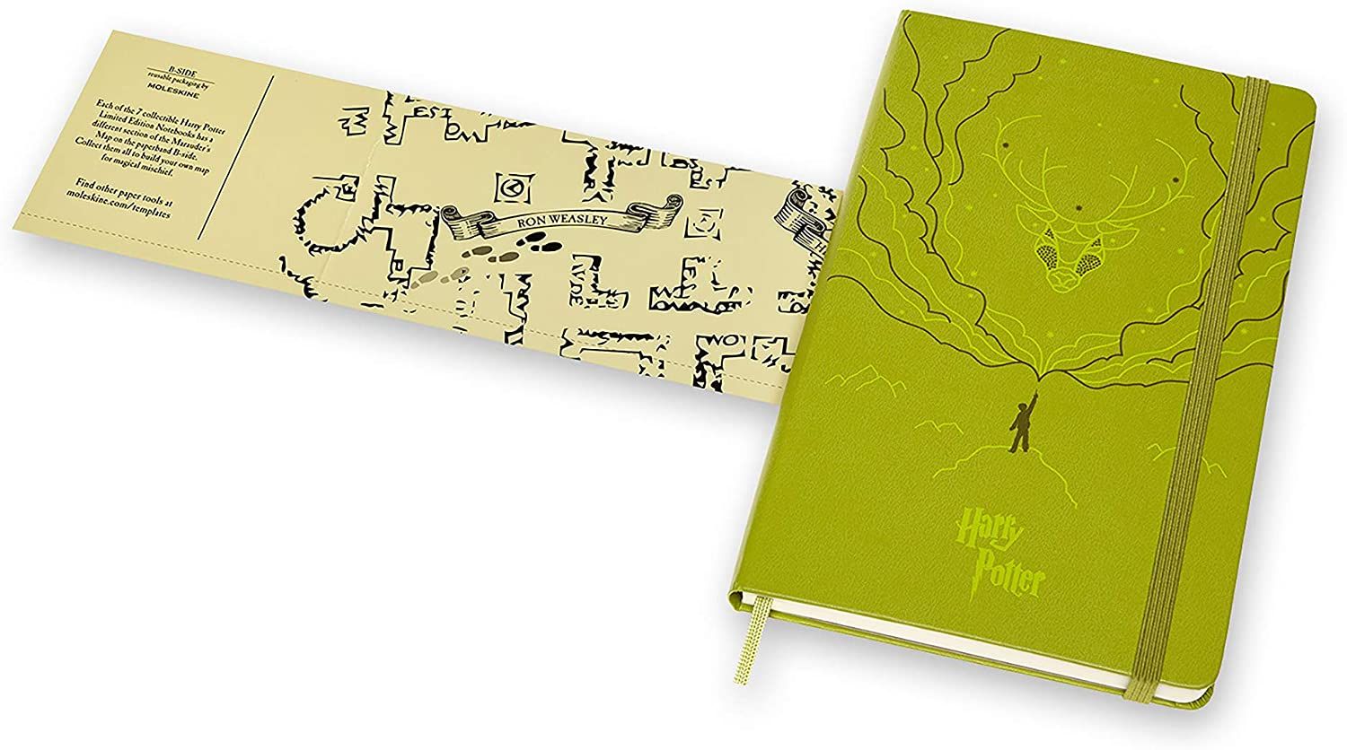 Тефтер с твърди корици Moleskine Limited Editions Harry Potter