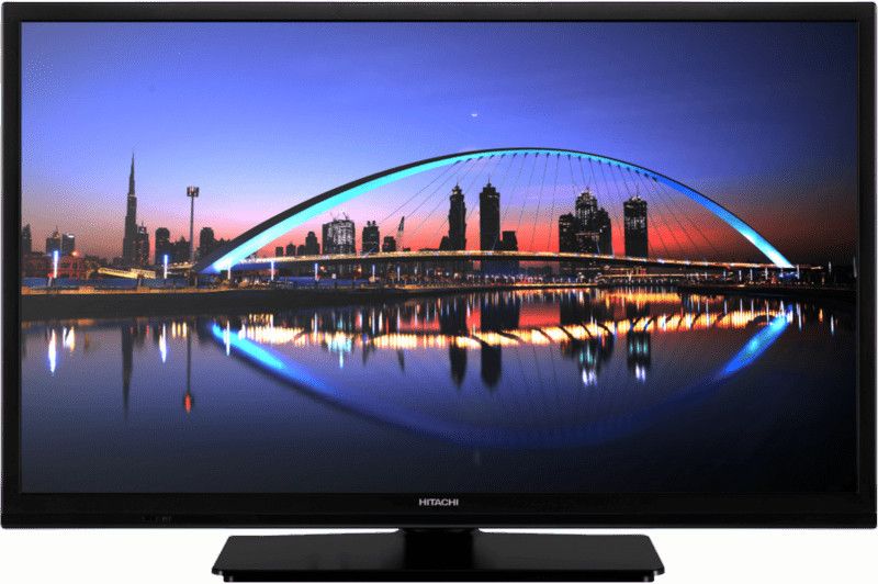 Телевизор Hitachi - 24HE1100, 24", LED, HD Ready, черен ТОП цена | Ozone.bg