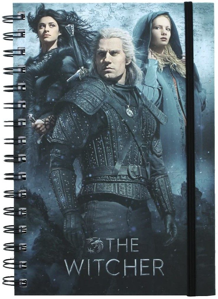 Тефтер Pyramid Television: The Witcher - Connected by Fate, със спирала ...