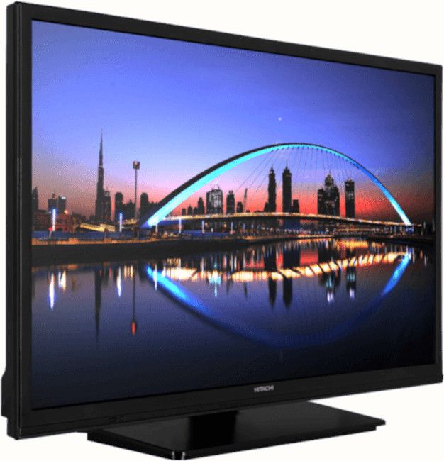 Телевизор Hitachi - 24HE1100, 24", LED, HD Ready, черен ТОП цена | Ozone.bg