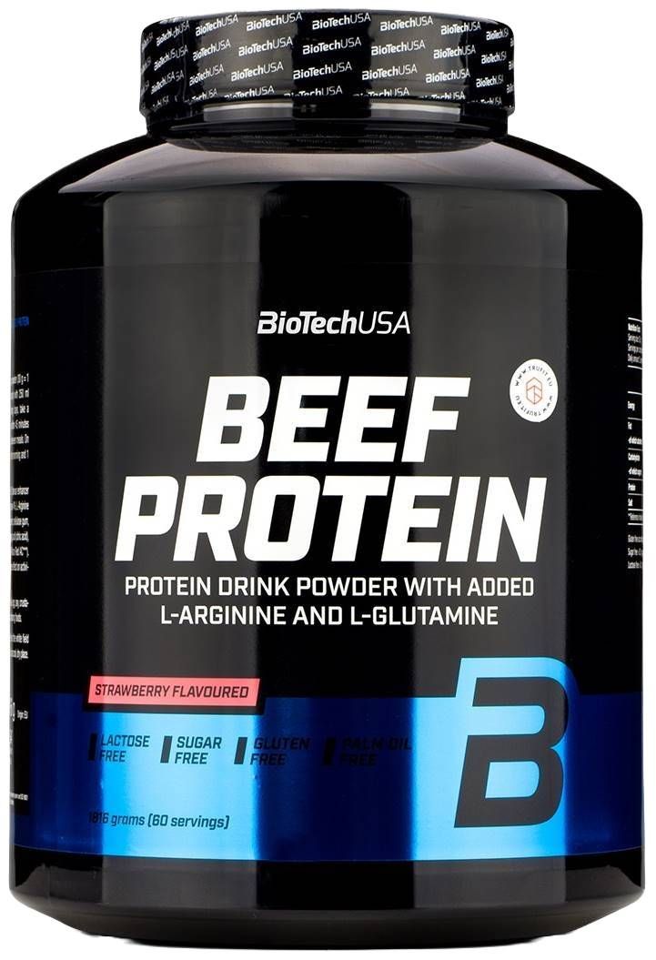 Beef Protein, Ягода, 1816 g, BioTech USA | Ozone.bg
