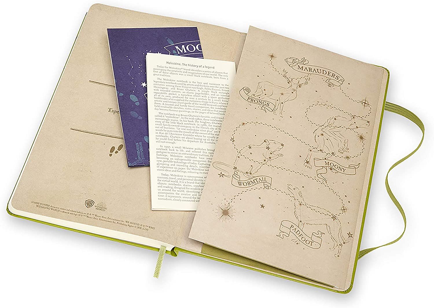 Тефтер с твърди корици Moleskine Limited Editions Harry Potter