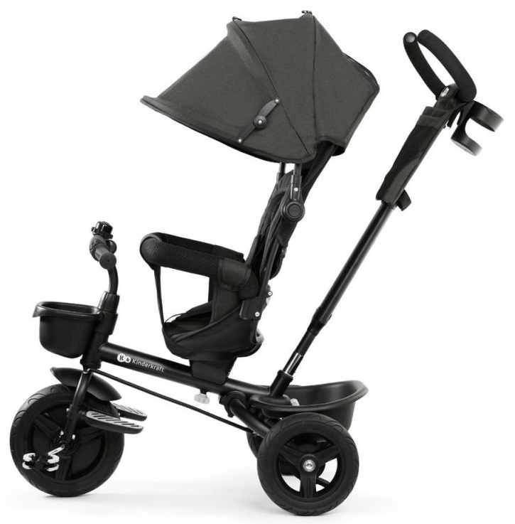 Триколка KinderKraft - Aveo, Anthracite | Добра цена | Ozone.bg