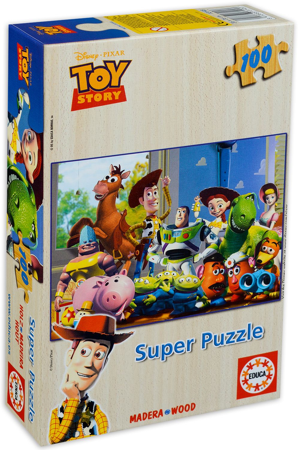 Пъзел Educa от 100 части - Играта на играчките | Супер цена | Ozone.bg