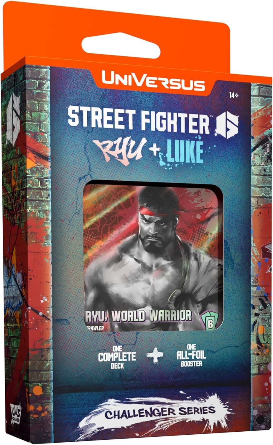 Tapis De Jeu UniVersus Street Fighter 6 – Ryu – Néoprène 61x35,6 Cm, Dos Caoutchouc