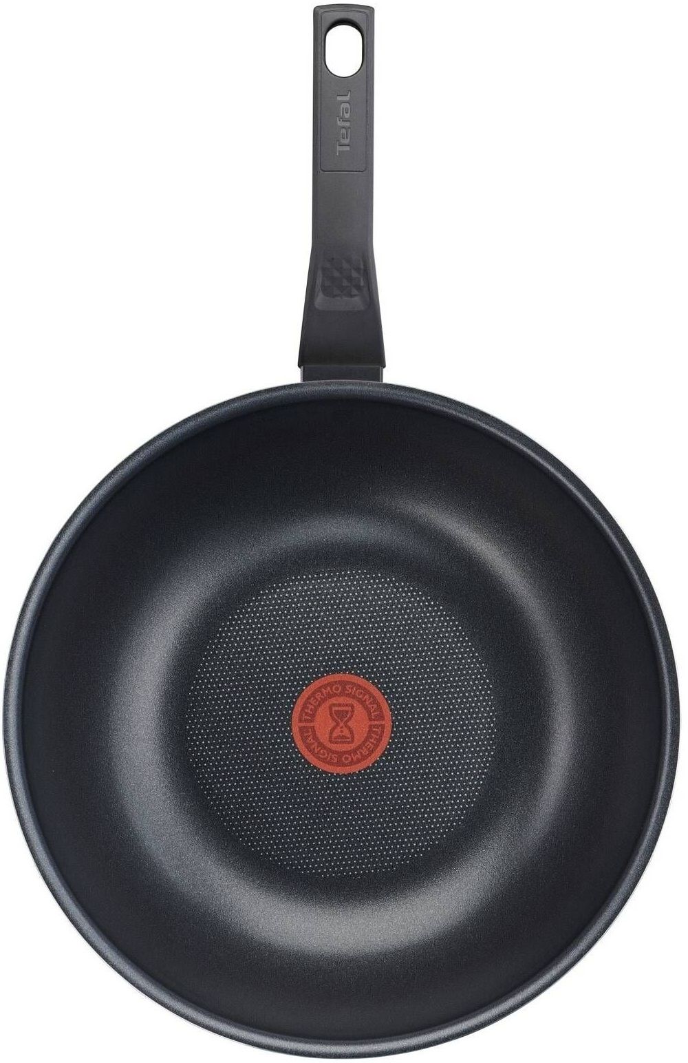 Уок тиган Tefal - Easy Plus B5691953, 28 cm, черен | Ozone.bg