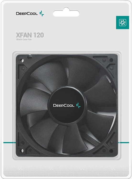 Вентилатор DeepCool - XFAN 120, 120 mm, черен | Ozone.bg