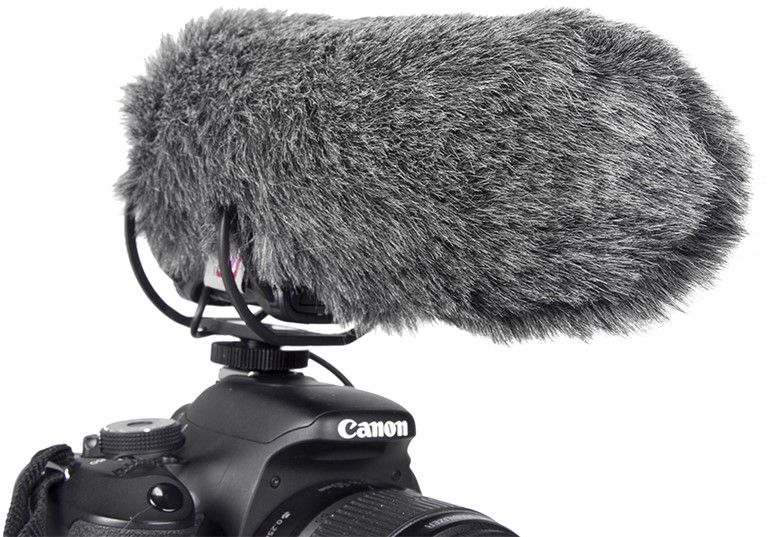 Ветробран Rycote Windjammer, за Rode VideoMic Pro, сив Ozone.bg