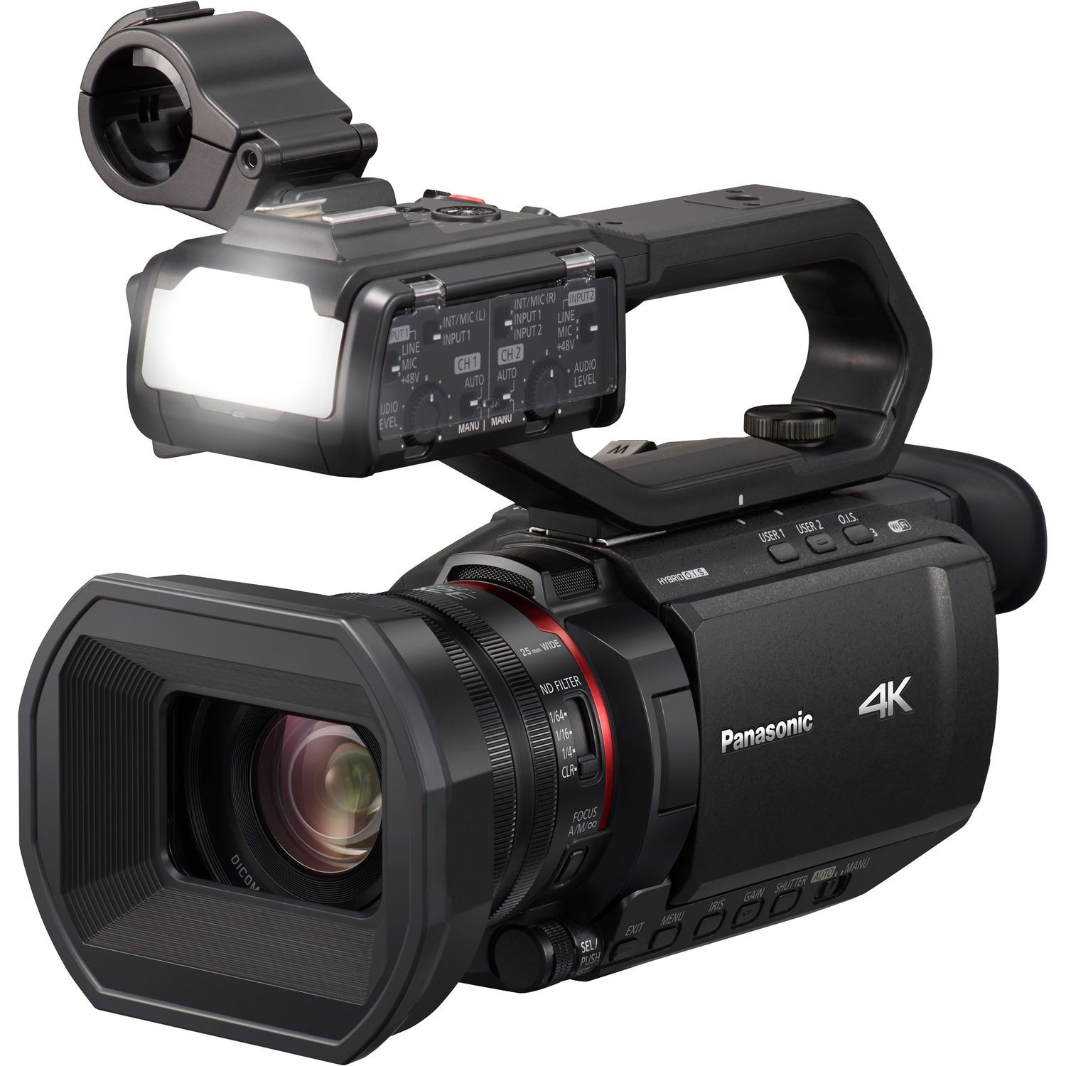 Видеокамера Panasonic - 4К HC-X2000E, черна | Ozone.bg