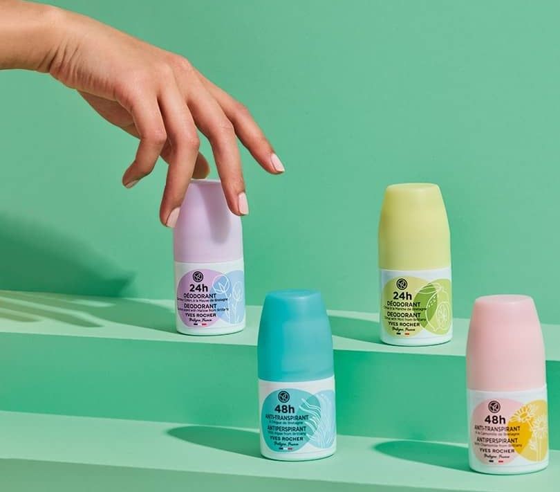 Yves Rocher Bain Nature Ролон антиперспирант 48H, лайка, 50 ml Ozone.bg