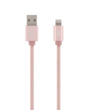 Кабел TnB - 2075100235, USB-A/Lightning, 2 m, Rose Gold -1