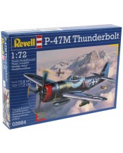 Сглобяем модел на военен самолет Revell - P-47 M Thunderbolt (03984)