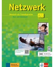 Netzwerk A2.1, Kurs- und Arbeitsbuch,Teil 1+2 CDs+DVD -1