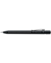 Автоматичен молив Faber-Castell Grip - Черен, 0.7 mm -1