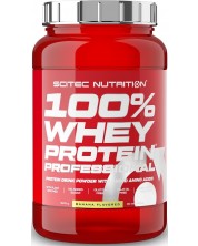 100% Whey Protein Professional, банан, 920 g, Scitec Nutrition -1