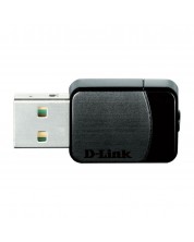 Безжичен USB адаптер D-Link - DWA-171, 600Mbps, черен