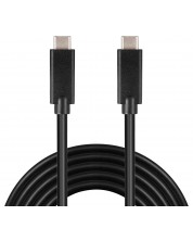 Кабел Sandberg - USB-C, 2 m, черен -1