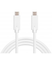 Кабел Sandberg - USB-C/USB 3.0, 2 m, бял -1