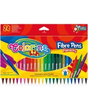 Флумастери Colorino - Комплект от 24 цвята -1