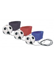 Играчка Gollnest & Kiesel - Футболно топче с ластик (асортимент)