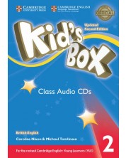 Kid's Box Updated 2nd Edition Level 2 Audio CDs / Английски език - ниво 2: 4 CD -1