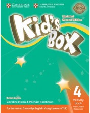 Kid's Box Updated 2nd Edition Level 4 Activity Book with Online Resources / Английски език - ниво 4: Учебна тетрадка с онлайн материали -1