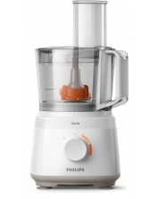 Кухненски робот Philips - HR7310, 700W, 2 степени, 2.1 l, бял -1