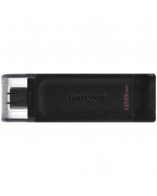 Флаш памет Kingston - DT 70, 128GB, USB 3.2 Type-C -1