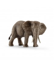 Фигурка Schleich от серията Дивия живот - Африка: Африкански слон - женски ходещ