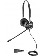 Слушалка с микрофон Jabra - BIZ 2400 II IP, черна -1