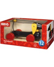 Играчка за дърпане Brio - Дакел