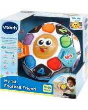 Интерактивна играчка Vtech - Моята първа футболна топка (на английски език)