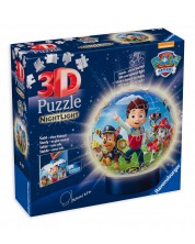 3D Пъзел Ravensburger от 72 части - Пес Патрул, светещ -1