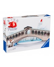 3D пъзел Ravensburger от 216 части - Мостът Риалто