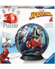 3D Пъзел Ravensburger от 72 части - Спайдърмен -1