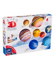 3D пъзел Ravensburger от 522 части - Слънчевата система