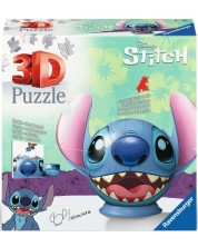 3D Пъзел Ravensburger от 72 части - Стич с уши