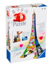 3D Пъзел Ravensburger от 216 части - Айфеловата кула -1