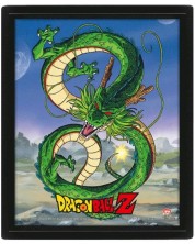 3D плакат с рамка Pyramid Animation: Dragon Ball Z - Shenron Unleashed -1