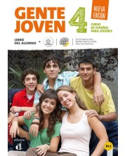 Gente Joven 4 - Libro del alumno: Испански език - ниво B1.1: Учебник + CD (ново издание)