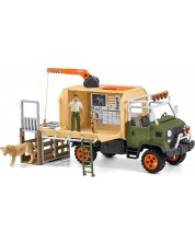 Комплект Schleich Wild Life - Камион за спасяване на животни