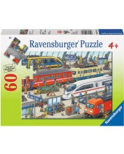 Пъзел Ravensburger от 60 части - Гара 09610 -1